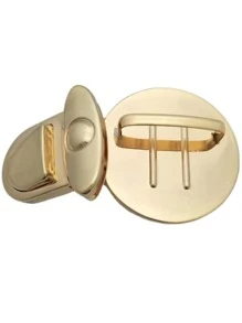 2pcs Iron DIY Lock DIY Accessories Replacement Reusable Bag Accessories Handbag Tote Bag Backpack Bag Present - Gold - View 9