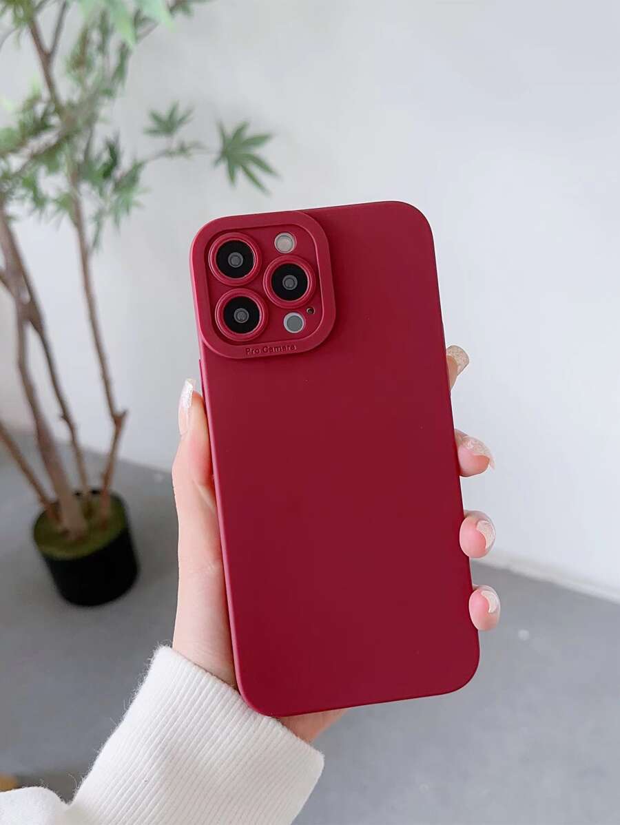 Funda de móvil unicolor - Burdeos - Ver 1