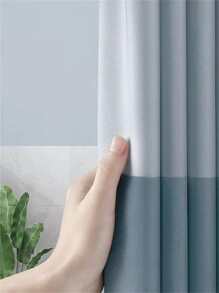 1入組撞色浴簾或浴毯現代浴室防水浴簾或浴墊 - 彩色 - 查看 3