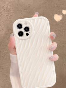 Vỏ điện thoại họa tiết - trắng - Xem 2