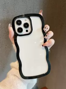 Apple 2in1 Transparent Black Shockproof Phone Case Compatible With Iphone 11, 12, 13, 14, 15, 7A16