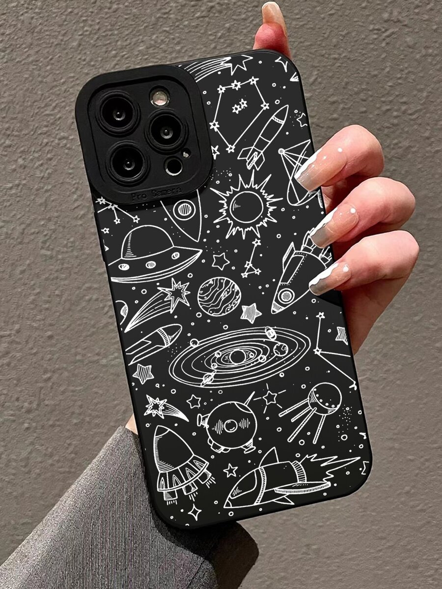 IMD 7/8 handledsrem kompatibel med Redmi kompatibel med kompatibel med SX armband elektropläterat snodd för XR, New Max, färgmålad P14 tecknad film P13 stötsäker P11 mjukt fodral P12 Pro telefonhållare och skyddande fodral - Multifärgad - Visa 1