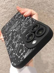 IMD 7/8 handledsrem kompatibel med Redmi kompatibel med kompatibel med SX armband elektropläterat snodd för XR, New Max, färgmålad P14 tecknad film P13 stötsäker P11 mjukt fodral P12 Pro telefonhållare och skyddande fodral - Multifärgad - Visa 3