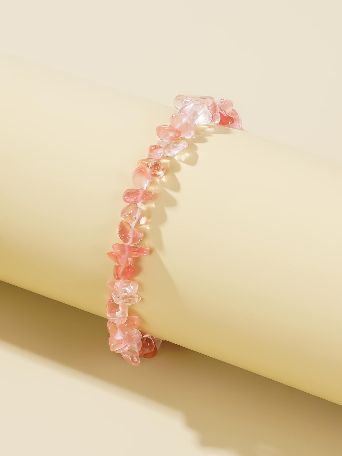 1入組波西米亞天然水晶串珠手鏈適合女士日常裝飾 - 彩色 - 查看 1