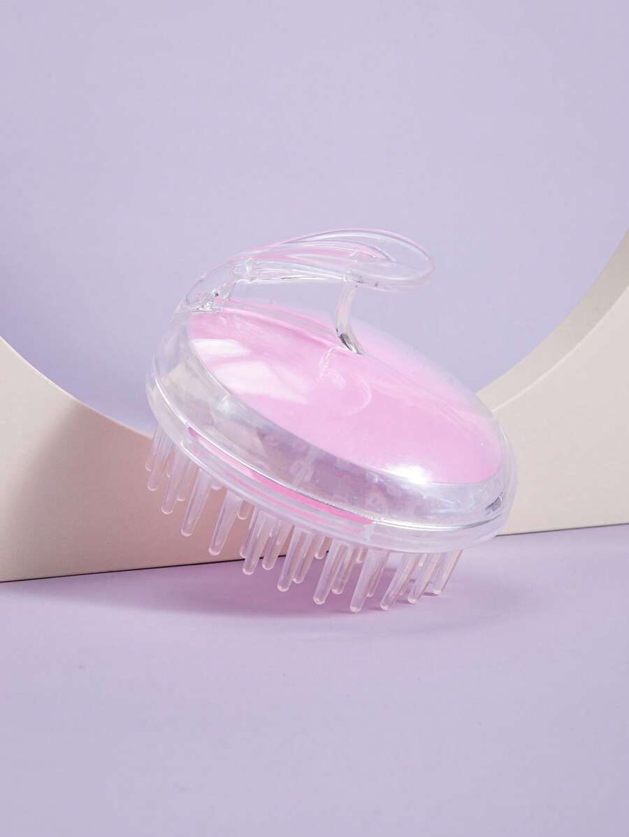 Shampoo Massage Hair Brush - Pink - View 1