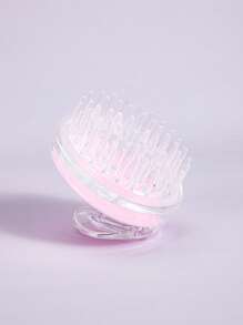 Shampoo Massage Hair Brush - Pink - View 6