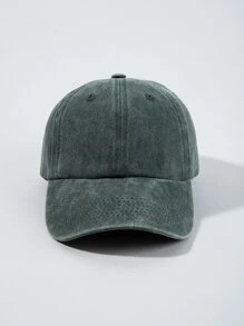 1 Mũ Bóng Chày Thời Trang Có Thể Điều Chỉnh Được Cho Cả Nam Và Nữ Cho Cuộc Sống Hàng Ngày - Màu xanh lá cây đậm - Xem 3