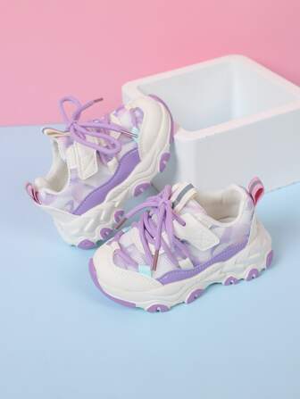 Chicos Zapatos deportivos con estampado con cordón deportivo exterior