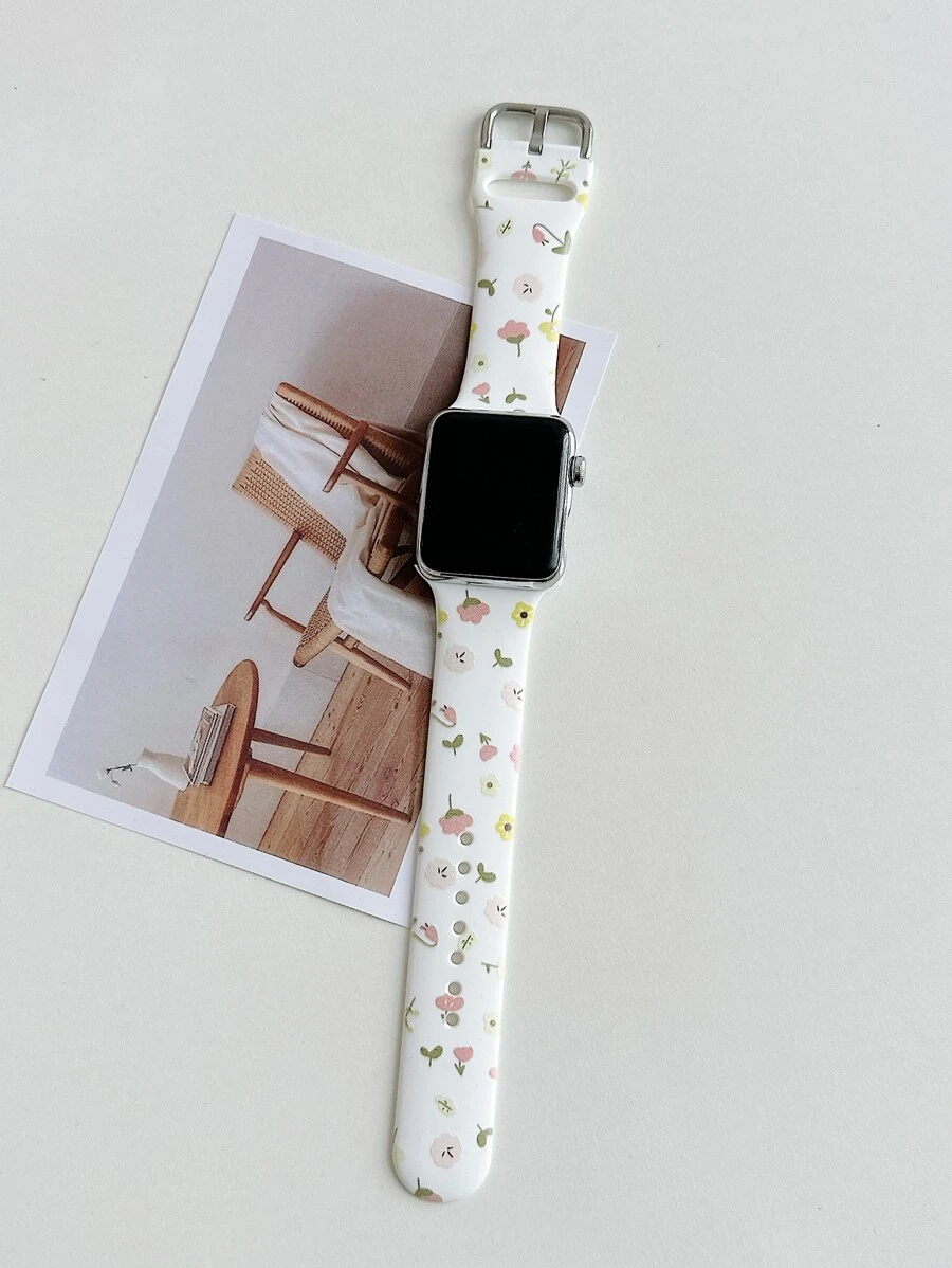 Dây đeo đồng hồ hoa văn tương thích với Apple Watch - Nhiều màu - Xem 1