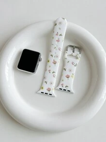 Dây đeo đồng hồ hoa văn tương thích với Apple Watch - Nhiều màu - Xem 3