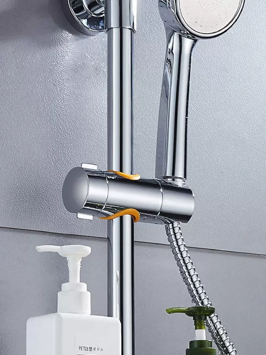 1pc ABS Punch-free Adjustable Shower Head Holder