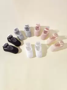 5pairs Baby Invisible Socks For Summer