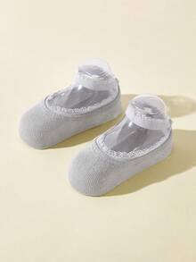 5pairs Baby Invisible Socks For Summer