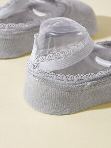 5pairs Baby Invisible Socks For Summer