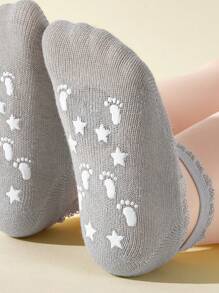 5pairs Baby Invisible Socks For Summer
