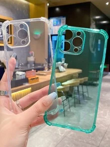 2 chiếc Vỏ điện thoại trong suốt chống rơi - Nhiều màu - Xem 2