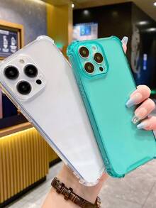 2 chiếc Vỏ điện thoại trong suốt chống rơi - Nhiều màu - Xem 5