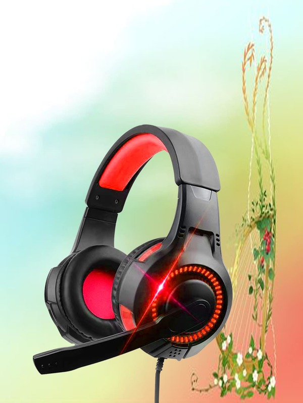 Glowing Gaming Wired Headset SHEIN USA