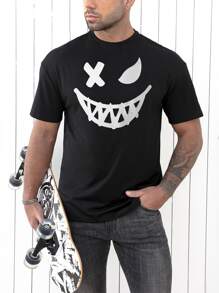 Áo thun & Áo lót Nam Hoạt hình Giải trí - màu đen - Xem 4