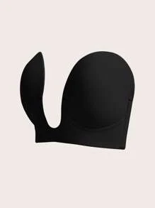 SHEIN Phụ kiện đồ lót Nữ Áo ngực tự dính - màu đen - Xem 2