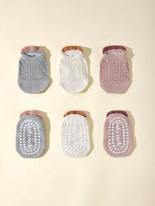 3 đôi Vớ chống trơn trượt cho bé - Nhiều màu - Xem 3