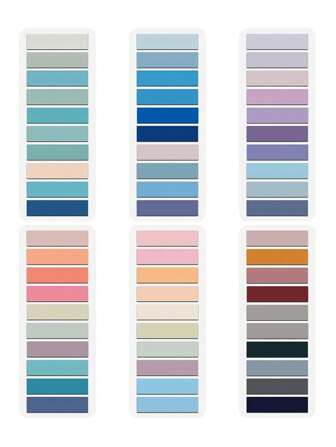 6 件透明防水粘性索引标签，半透明便签，自粘，可移除，非常适合注释书籍、标记页面、索引、学校文具笔记