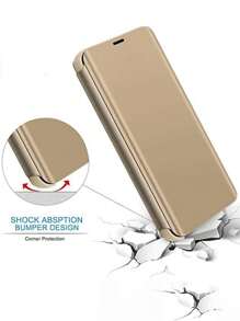 Hadaasi 立体镜面电镀支架手机壳，兼容苹果 17 Pro/17 Pro Max/17 Air/17，兼容三星 Galaxy S26 Ultra/S26 Plus/S26/A36/A17/A07，兼容小米 Redmi 15C，兼容 POCO，兼容荣耀 X9c/X60 Pro，兼容荣耀 400/400 Pro/400 Lite，国际版，非国内版 - 金色 - 查看 7