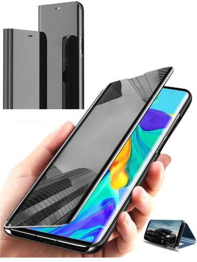 Hadaasi Funda de teléfono con espejo estéreo y electrochapado, compatible con iPhone 17e/17pro/17promax/17Air/17/16E, Galaxy S26Ultra/S26Plus/S26/S26Edge/S26Pro/A36/A17/A56/A17, Note13pro/Note13pro+ 5G/POCOX6PRO/Redmi12C/NOTE12PRO+/13C, Honor X9c/X60 Pro, Honor 400/400Pro/400Lite