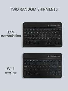 Wireless Keyboard - Black - View 4