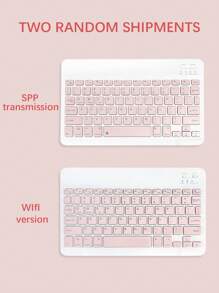 10 英寸无线蓝牙迷你静音键盘，兼容智能手机、iPad、3 个系统，150mAh 电池容量