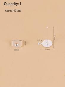 200 cái Phụ kiện Trang sức Tự làm - Bạc - Xem 4