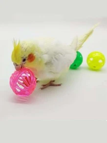 5pcs Ball Design Random Parrot Toy For Bird Playing - Multicolor - View 6