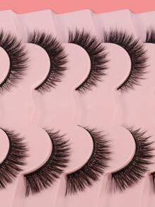 7 cặp lông mi giả tách rời Lông mi giả, Lông mi, Lông mi, Lông mi giả - màu đen - Xem 7