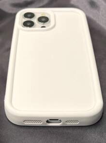 素色防摔手機殼 - 白色 - 查看 3