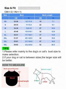 1pc Clear Hooded Pet Raincoat - Orange - View 4