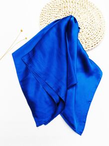 1 pañuelo de seda chiffón para mujer de 70*70 cm, adecuado para uso diario como bandana, diadema o para adornar tu cabello y vestimenta