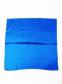 1 pañuelo de seda chiffón para mujer de 70*70 cm, adecuado para uso diario como bandana, diadema o para adornar tu cabello y vestimenta