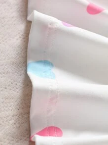 嬰兒愛心圖案連衣裙