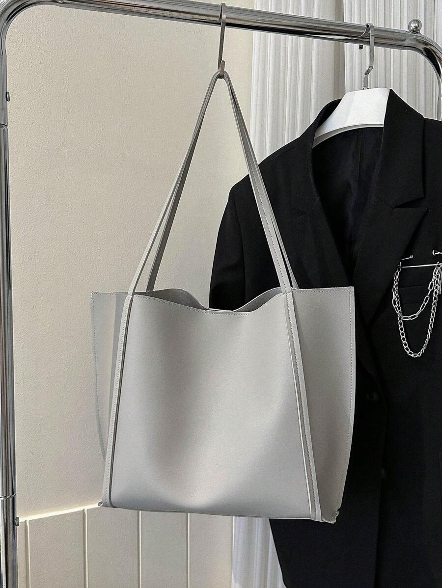 Fashionable Large Capacity Tote Bag, Casual Daily Use Personalized Versatile Tote Handbag For Women