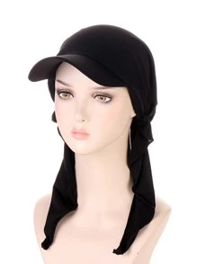 1 Mũ bóng chày thông thường dành cho nữ, dành cho cuộc sống hàng ngày - màu đen - Xem 2