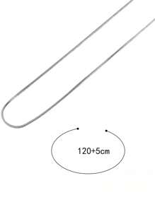 1條不鏽鋼時尚長款毛衣項鍊