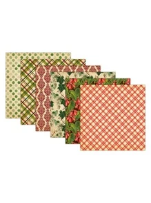 12 chiếc giấy nguyên liệu hoa văn hỗn hợp - Nhiều màu - Xem 4