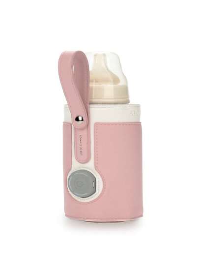 Baby Bottle Warmer Bag With Three Gears Temperature Adjustment, Car Portable & Thermal Heating Cup Cover