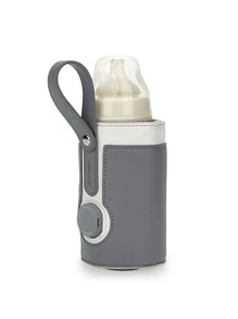 嬰兒奶瓶保溫袋,具有3檔溫度調節模式,車載便攜和保溫杯套 - 深灰色 - 查看 2