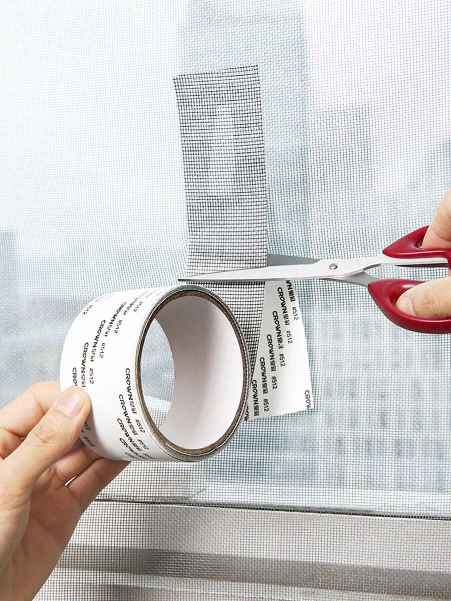 1卷素色窗戶螢幕貼紙 - 灰色 - 查看 1