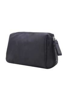 Túi đựng mỹ phẩm nylon chống thấm nước Túi đựng đồ trang điểm Hộp đựng mỹ phẩm thông thường Túi du lịch di động Túi trang điểm Dụng cụ trang điểm Hộp đựng đồ trang điểm Túi đựng đồ trang điểm Túi vệ sinh Túi giặt Phòng tắm Ký túc xá đại học cho phụ nữ Mẹ Mẹ Mẹ Quà tặng cho - màu đen - Xem 5