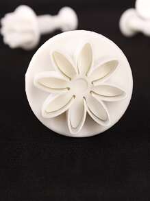 3 piezas Molde de hornear con margarita