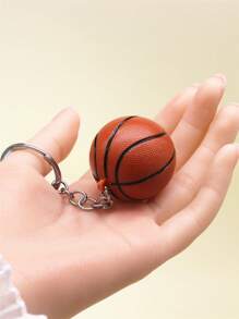 1pc Men Basketball Charm Fashion Keychain Casual Car Accessories Bag Charm