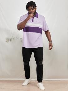 GENTILAND Men Plus Ripped Skinny Jeans - Black - View 3