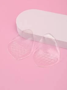 2 miếng đệm bàn chân trước chống trượt, phụ kiện giày trong suốt thoải mái cho máy bơm - Trong sáng - Xem 4